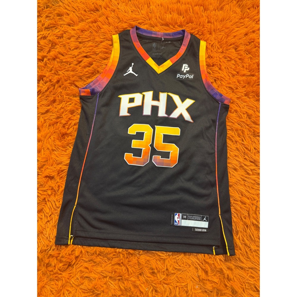 Jordan Phoenix Suns Kevin Durant 35 Statement Edition Jersey Kids Medium 10-12